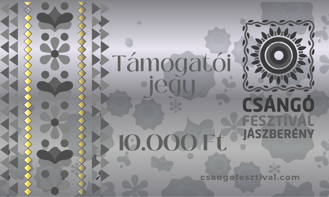 10000 Forint támogatás