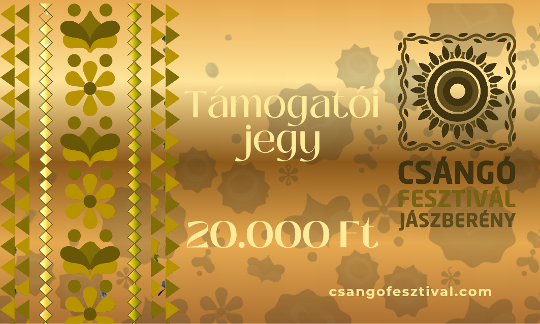 20000 Forint támogatás