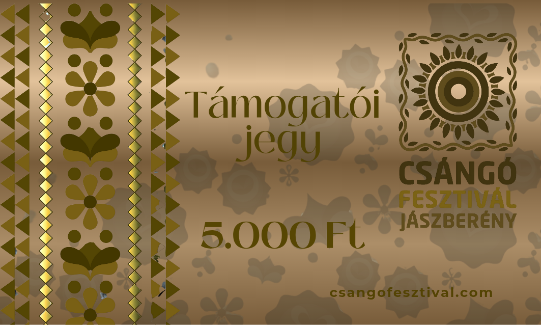 5000 Forint támogatás