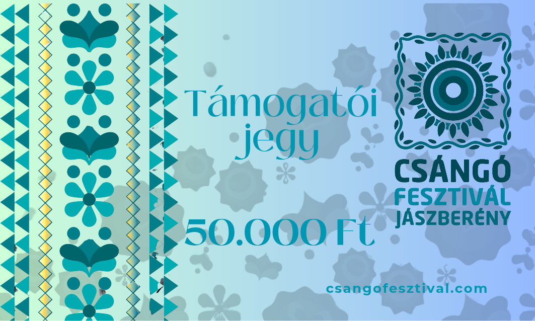 50000 Forint támogatás